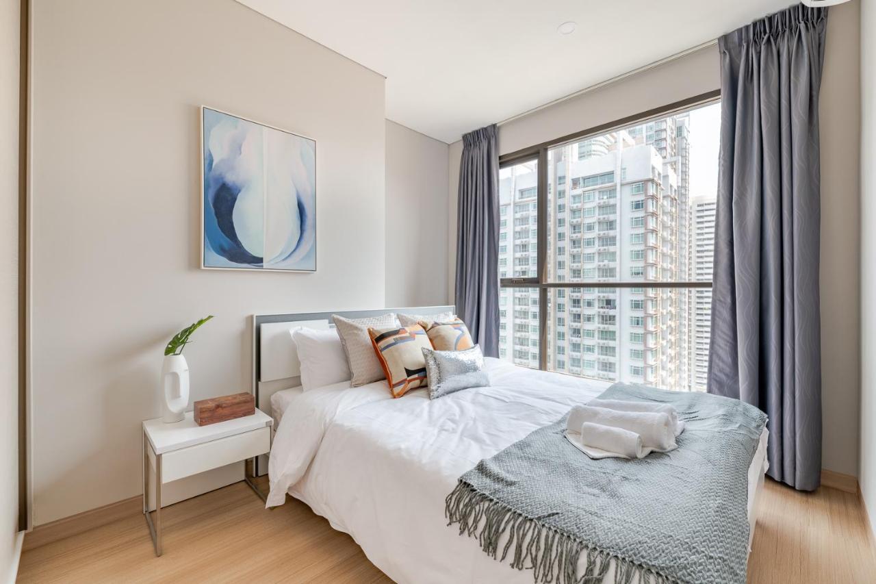 Lumpini Suite Phetchaburi-Makkasan Bangkok Bagian luar foto