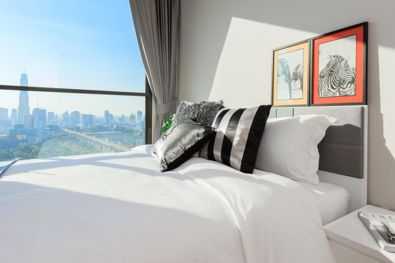 Lumpini Suite Phetchaburi-Makkasan Bangkok Bagian luar foto