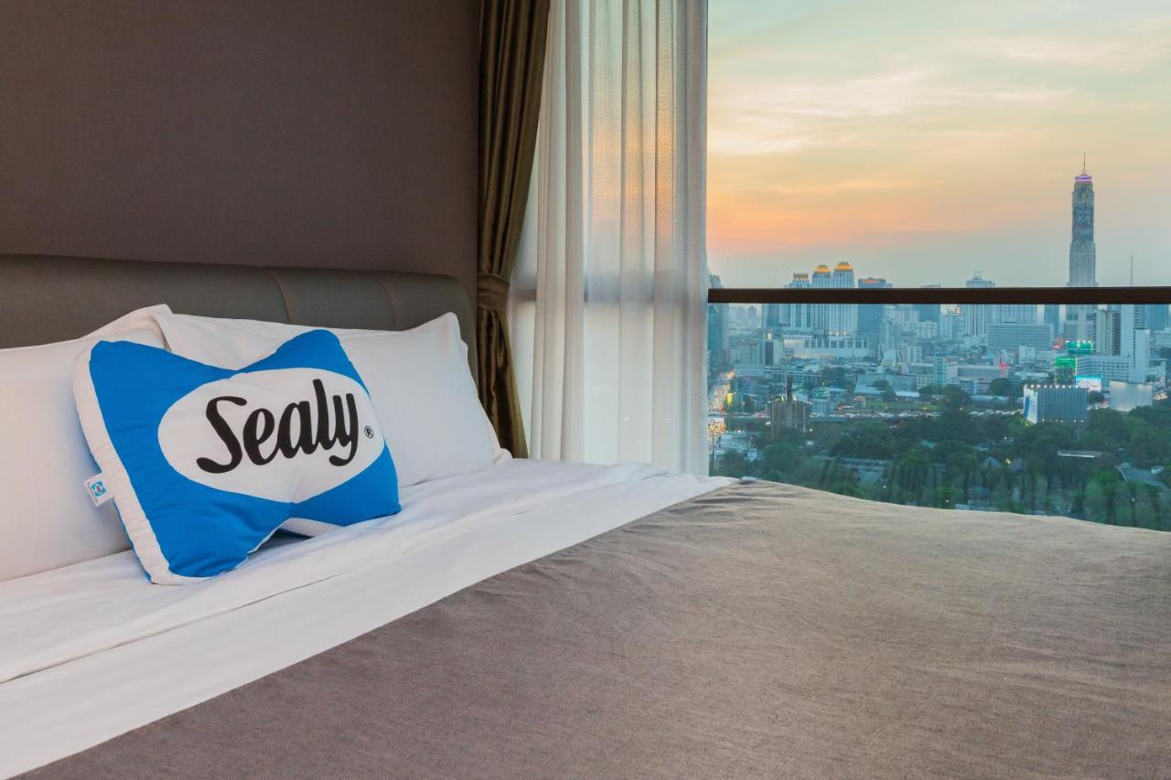 Lumpini Suite Phetchaburi-Makkasan Bangkok Bagian luar foto